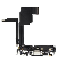 APPLE İPHONE 15 PRO ŞARJ SOKETİ FİLMİ FLEX (SİYAH)