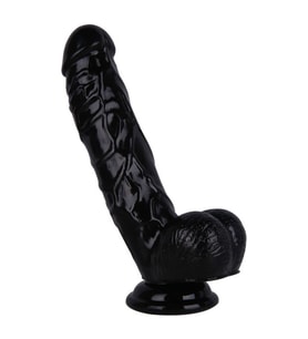 21,5cm Siyah Dildo No:51
