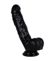 21,5cm Siyah Dildo No:51