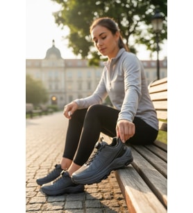 Enoch Erkek Mekanizmalı Bağcık Outdoor Ayakkabı - Akıllı Kilit Trekking Botu