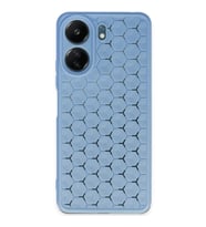 Xiaomi Redmi 13C Kılıf Petek Silikon Kapak - Mavi