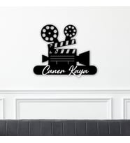 Kişiye Özel Sinema - Yönetmen Dekoratif Kabartmalı Tablo