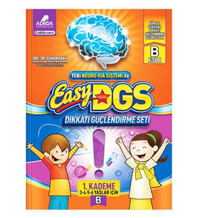 Easy Dikkat Güçlendirme Kitabı 3/6 Yaş B