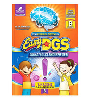 Easy Dikkat Güçlendirme Kitabı 3/6 Yaş B