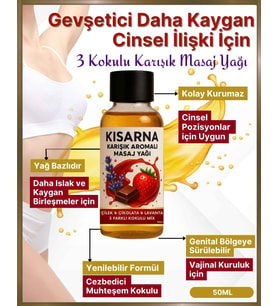 Penis Bakım Yağı Çilek Çikolata Lavanta Karışık Masaj Yağı