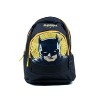 Çocuk Okul Sırt Çantası Erkek Öğrenci Su Geçirmez Batman Desenli Siyah Sarı