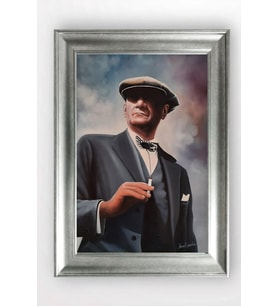 Gümüş Çerçeveli Atatürk Tablo cv1120