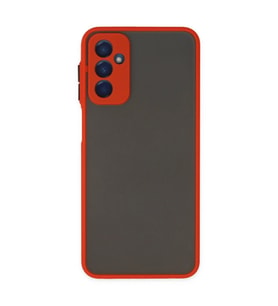 Samsung Galaxy M13 Kılıf Montreal Silikon Kapak - Kırmızı