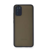 Samsung Galaxy A02s Kılıf Montreal Silikon Kapak - Lacivert