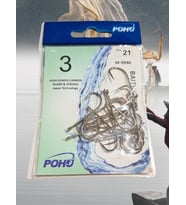 Pohu M-9946 3 Numara 21'li Paket Olta Iğnesi