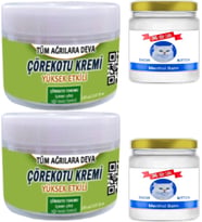 Çörek Otu 2 Adet 150 ml + 2 Adet Snow Kitten 50 ml Menthol Balm / Teskin Seti