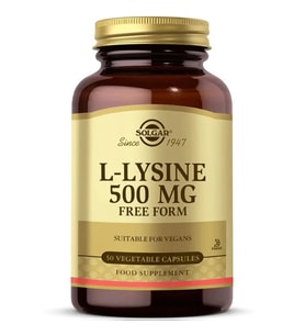 Solgar L-Lysine 500 Mg 50 Kapsül