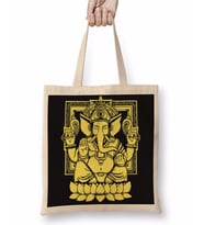 Ganesha Bez Çanta Uzun Saplı