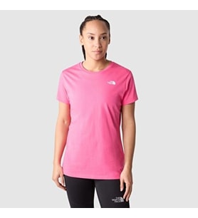 The North Face Kadın S/S SIMPLE DOME Tişört NF0A4T1AN161 (Pembe)