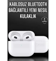 Bluetooth Kulaklık 3.Nesil Kablosuz Uzun Pil Ömrü Dokunmatik Kontrol
