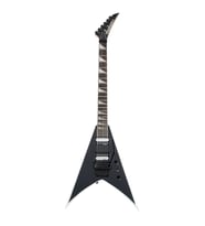 Jackson 2910124572 Js King V Js32 Elektro Gitar (black W/white Bevels)  Siyah Gövde Beyaz Kenar Çizgileri Ve V Şekli