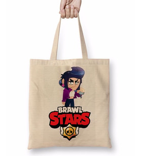 Brawl Stars Bıbı Bez Çanta Uzun Saplı