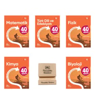 Okyanus 10. Sınıf 40 Seans Matematik Edebiyat Fizik Kimya ve Biyoloji Konu Özet Soru Bankası 5li Set