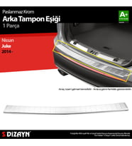 S-Dizayn Nissan Juke Krom Arka Tampon Eşiği 2014 Üzeri
