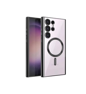 Galaxy S24 Ultra Kılıf Kross Magneticsafe Kapak - Siyah