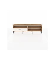 Arges TV Ünitesi 2 Raflı Tek Çekmeceli  176x30x51 Çam-Çam/Aytaşı