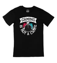 Gaming Is Not A Crime Siyah Tişört