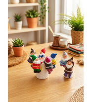 Saksıya Asılan Cüce Saksısıyla Set - Dekoratif Ev Aksesuarı