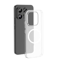 Xiaomi 17T Kamera Korumalı M-Safe Şarj Özellikli Şeffaf London Sert PC Kılıf