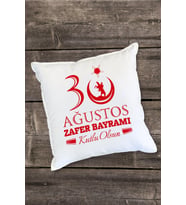 30 Ağustos Tasarımlı Yastık