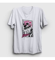 Presmono Unisex Beyaz Jotaro Kujo Anime Jojo T-Shirt 321840tt