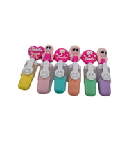 Barbie Fosforlu 6 Farklı Renk Kalem Seti  (Çok Renkli)