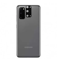 Samsung Galaxy S20 Kamera Lens Koruyucu HD 3D Tempered Glass Cam (Siyah)