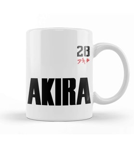 Tokyo Japanimation Anime Manga Capsule Akira Kanji 28 Kupa Bardak Porselen