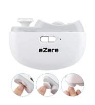 EZERE Elektrikli Tırnak Makası Ve Törpüsü otomatik tırnak makası-(5775) — Renk: Beyaz
