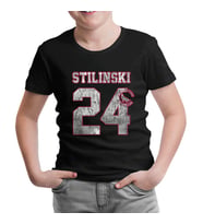 Teen Wolf - Stilinski 24 Siyah Çocuk Tshirt