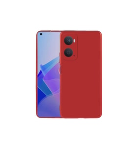 Oppo A36 Uyumlu Kılıf Zore Premier Silikon Kapak (Kırmızı)