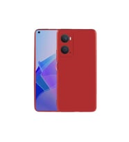 Oppo A36 Uyumlu Kılıf Zore Premier Silikon Kapak (Kırmızı)