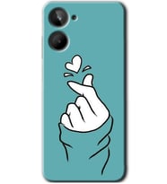 Realme 10 4G Kılıf HD Desen Baskılı Kılıf - Mutluluk