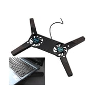 Katlanabilir Laptop Soğutucu 2 fanlı (5343)