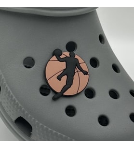 Terlik Süsü ve Aksesuarı , Çanta Süsü – Renkli Jibbitz Jordn Basket Görselli Figür Aksesuarı
