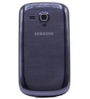 Samsung Uyumlu Galaxy S3 Mini İ8190 Arka Kapak Lacivert (Beyaz)