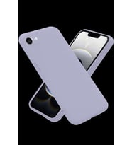 iPhone 16E Kılıf Nano içi Kadife Silikon - Lila