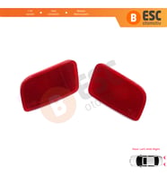 Renault Master 3 Scenic 2 Nissan NV400 Interstar Opel Movano B için Sağ Sol Arka Tampon Reflektörü