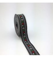 25980-Bordür - 10 mt Siyah