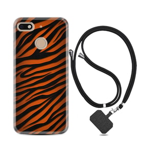 General Mobile GM8 Go GM9 GM20 Pro Plus Kılıf Boyun Askılı Silikon Leopar Yeni 1676