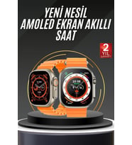 Akıllı Saat Android ve İOS Uyumlu 49 MM NFC Özelliği GPS Takibi