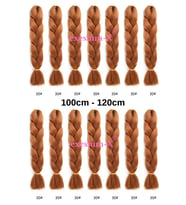 X-Pression Afrika Örgüsü Ve Rasta Için Sentetik Saç 100gr-30