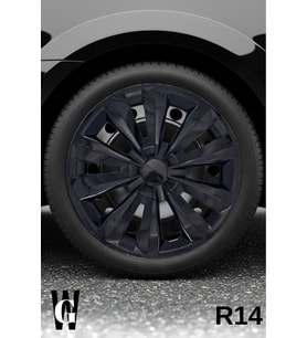 Seat Leon 14 İnç Jant Kapağı (4 ADET) Siyah S108