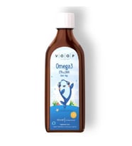 Voop Çocuklar için Balık Yağı Omega 3 Portakal Aromalı Şurup Yüksek EPA & DHA Kaynağı - 150 ml