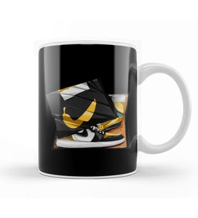 Air Jordan 1 Sneakers Number One İn The World Basketball Kupa Bardak Porselen